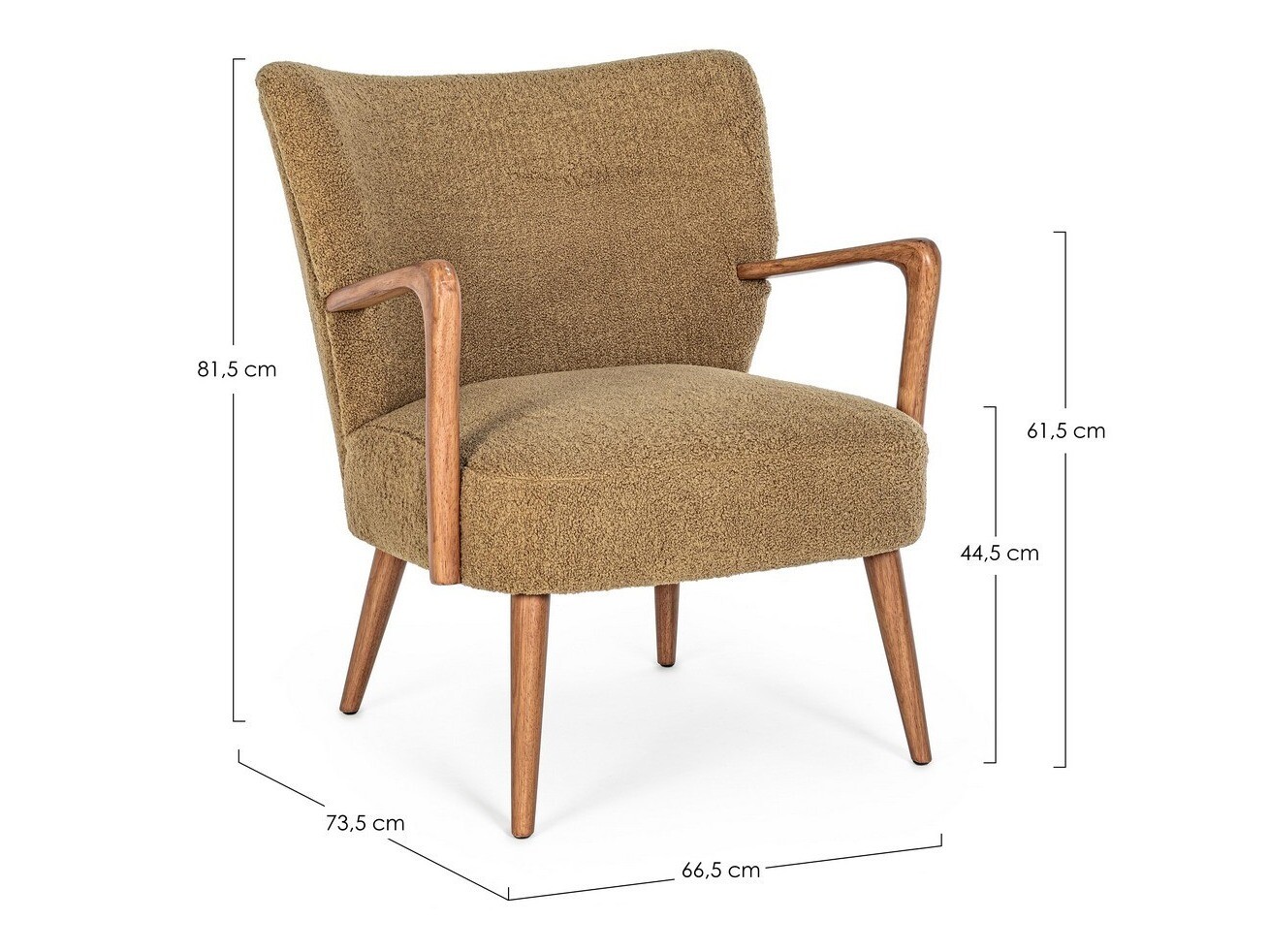 Fotel Keizer 299 (Barna)