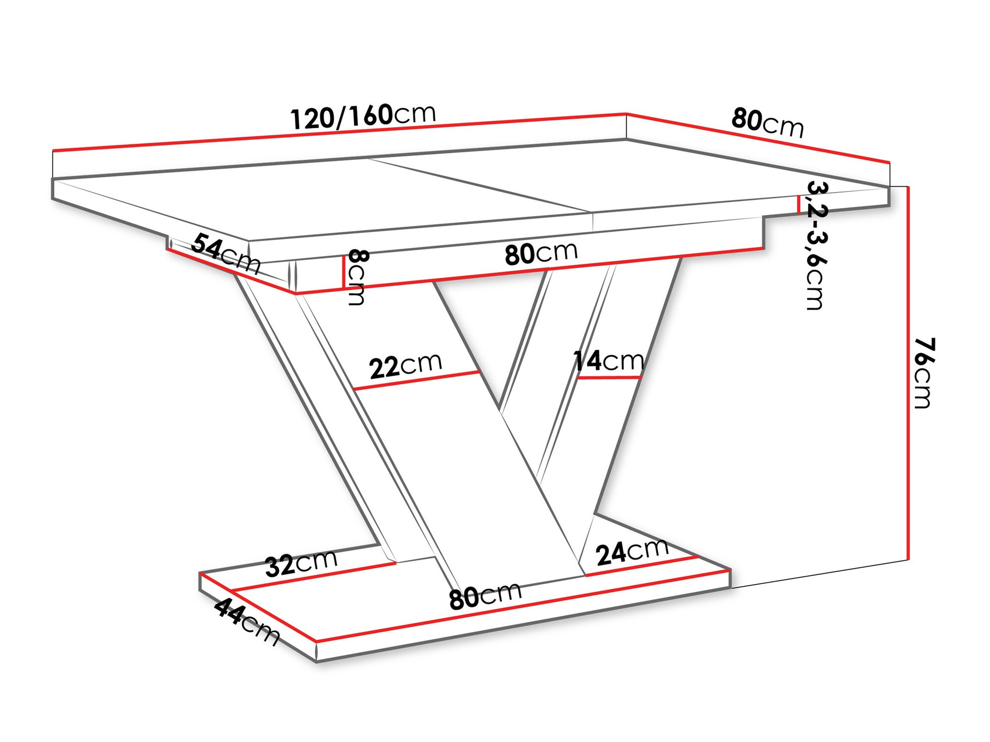 Asztal SH12306