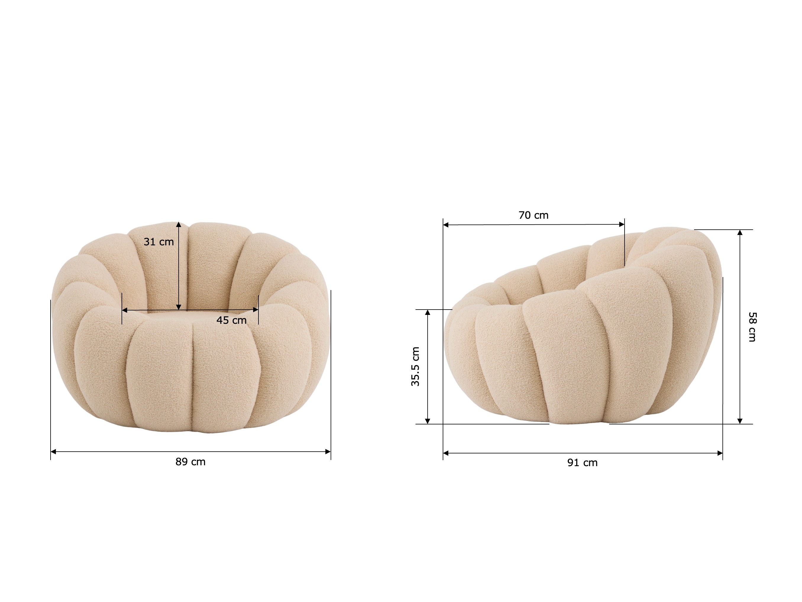 Fotel Comfivo Luxas