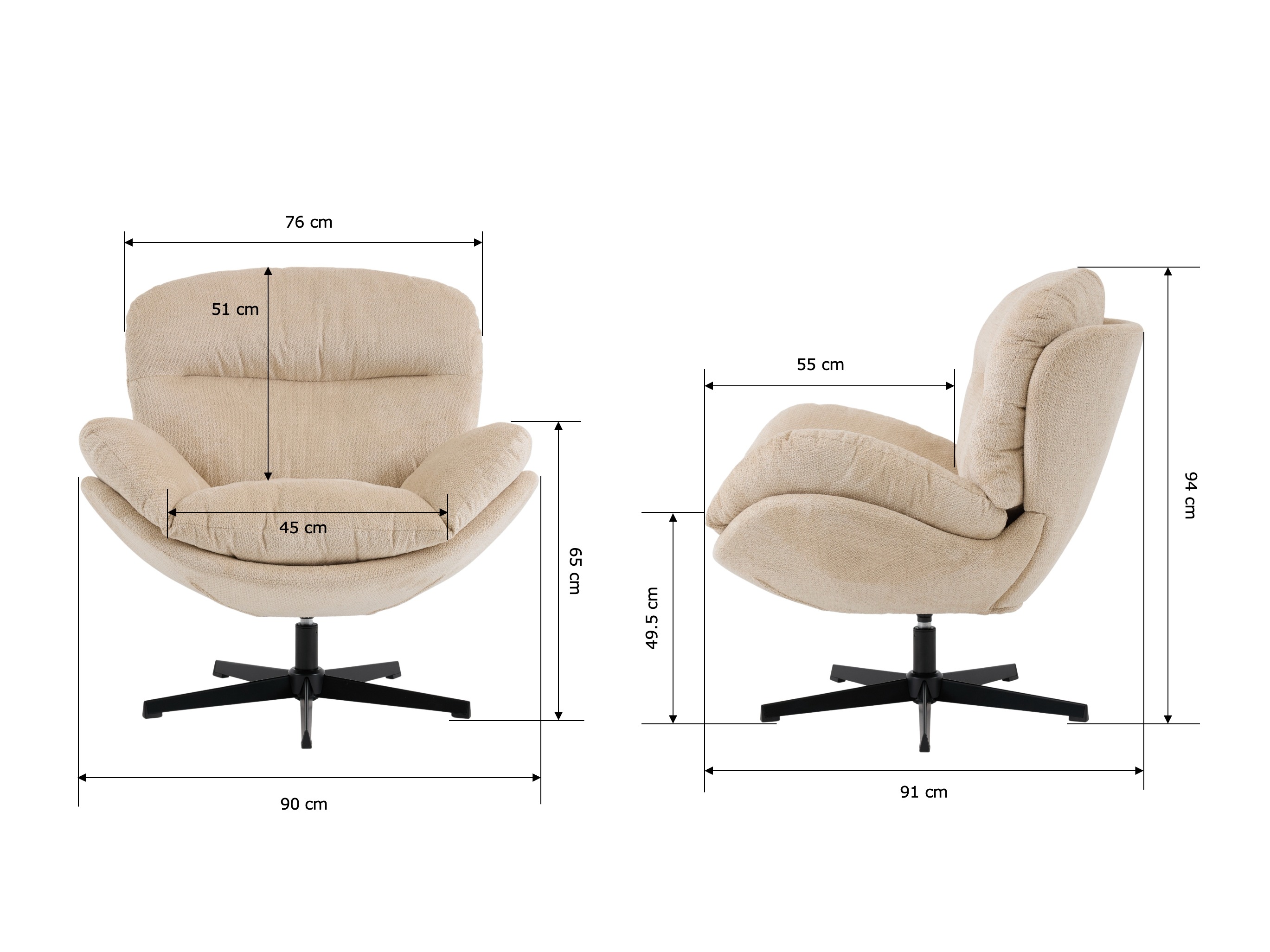 Fotel Comfivo Dulcor