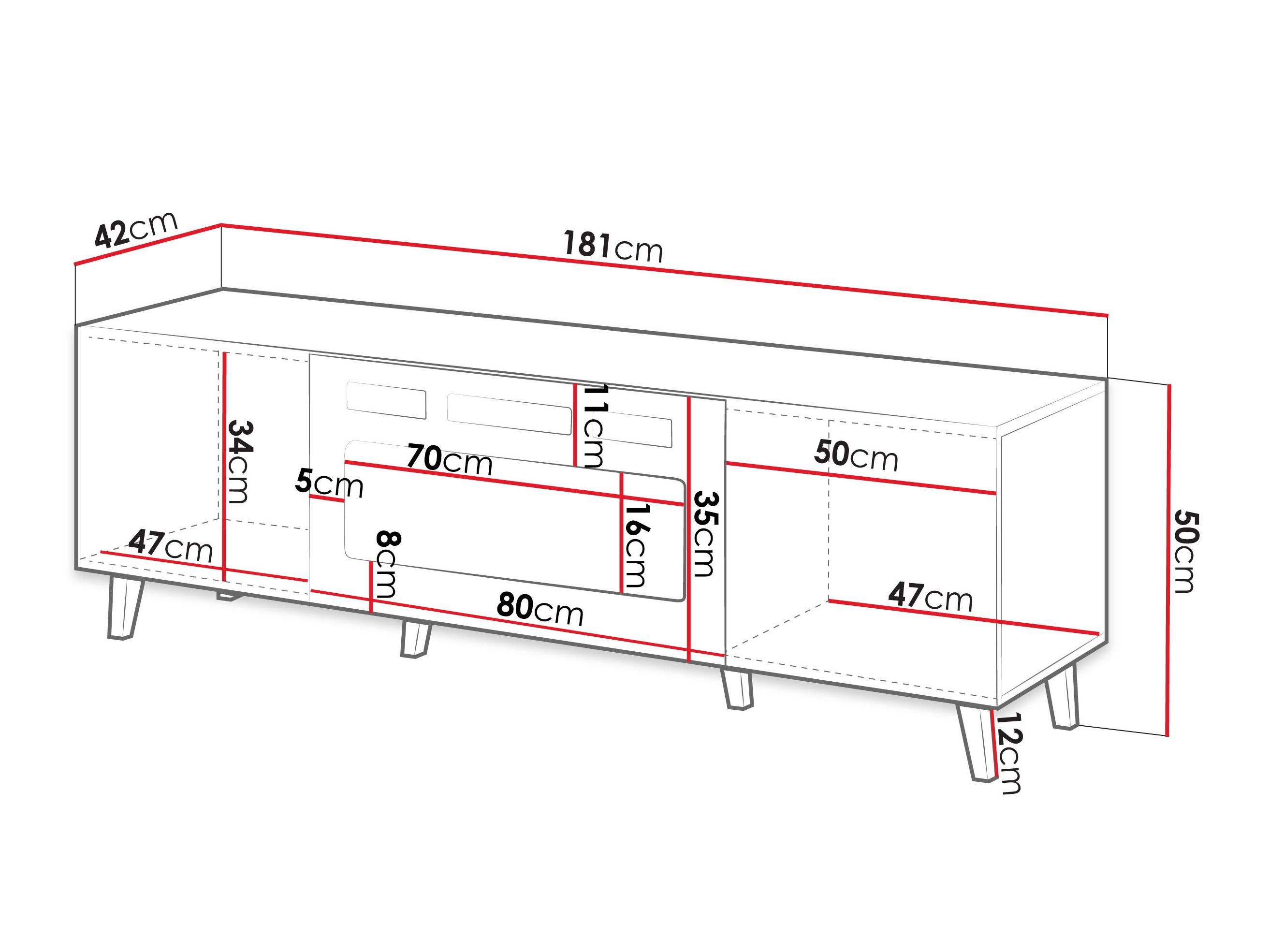 TV-állvány SH12491