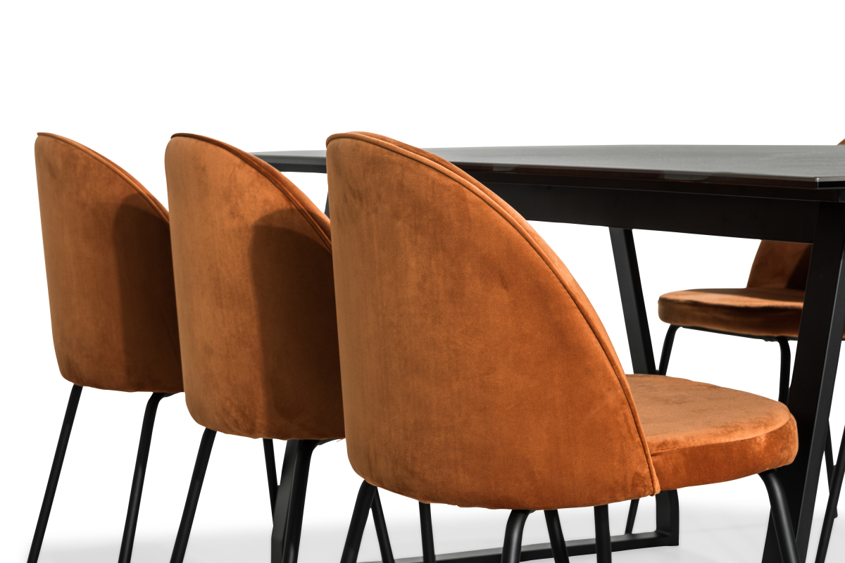 Étkezőgarnitúra Concept 55 153 (Narancs)