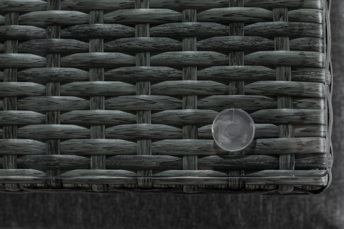 Asztal és szék garnitúra Comfort Garden 1442 (Szürke)