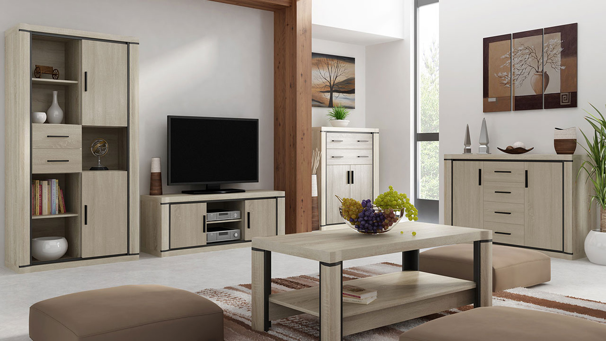 Dohányzóasztal Lorelie 113 (Sonoma tölgy)