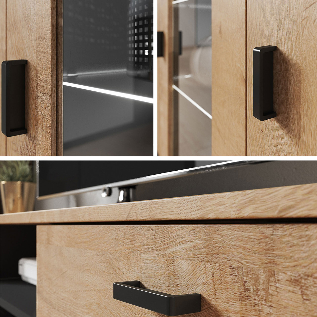 Nappali szett Tornola 109 (Fehér + Fényes fehér)